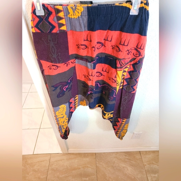 Pants | Aztec Design Multicolor 10 Cotton Large Comfortable Pants ...